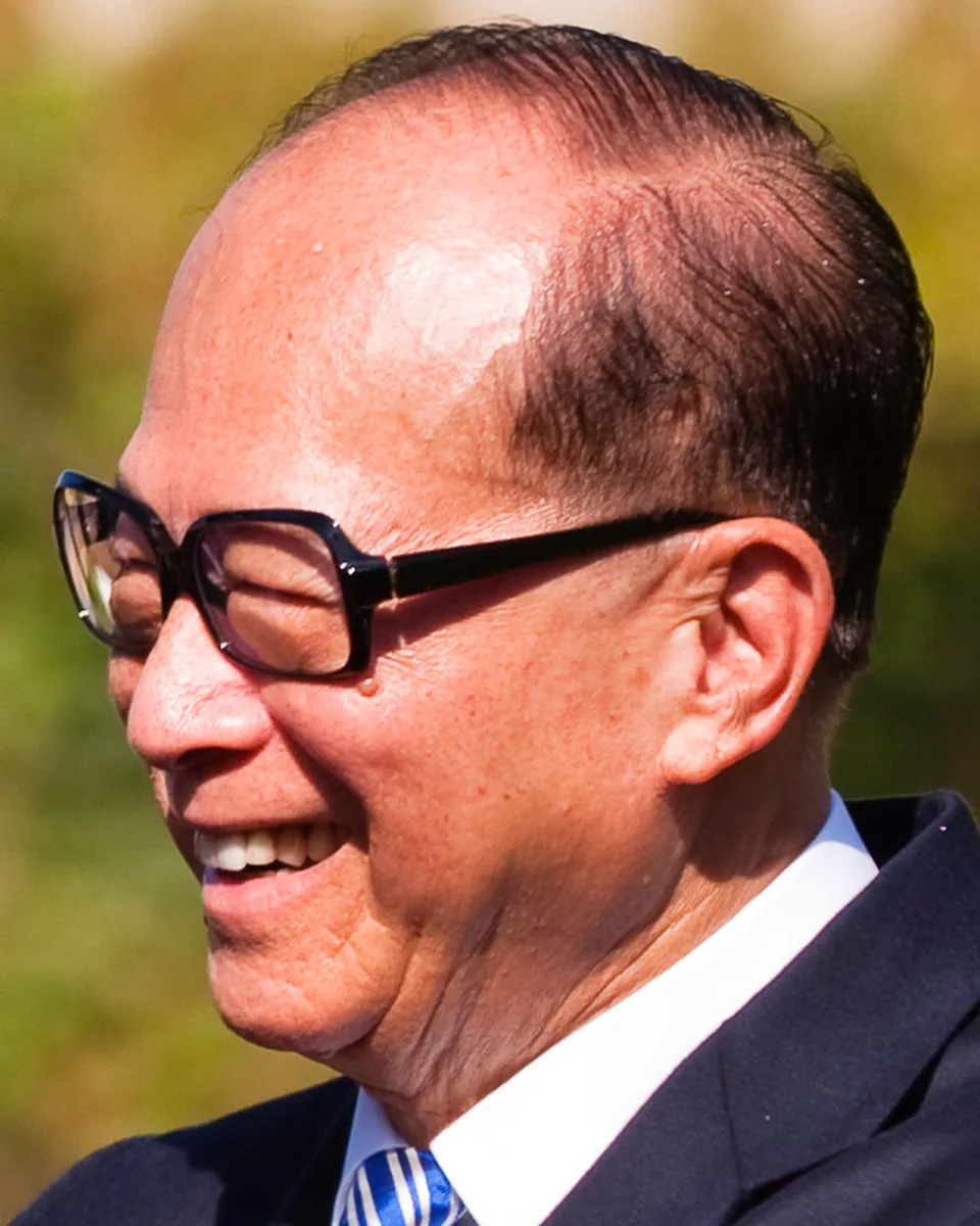 Li Ka-shing portrait headshot