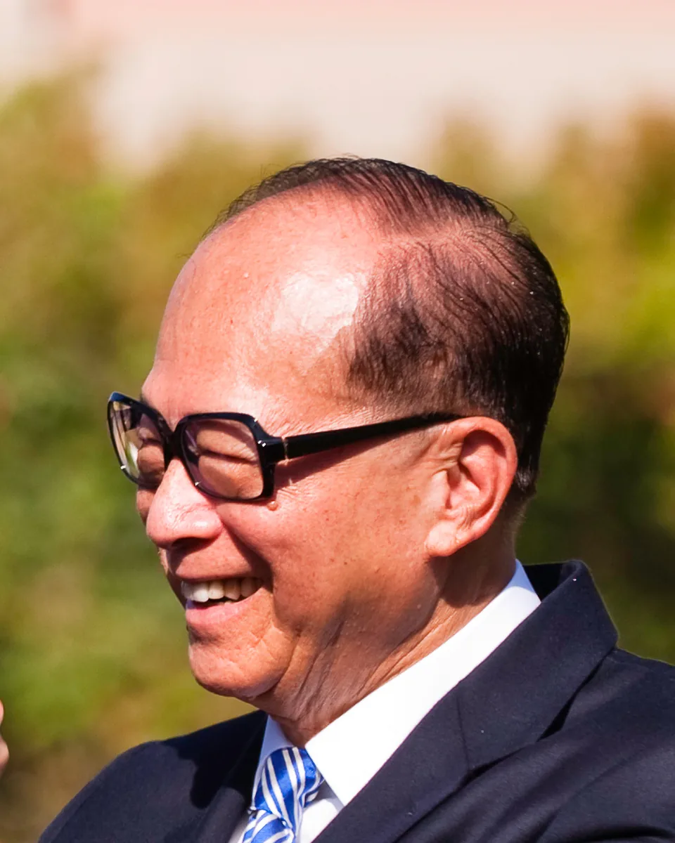 Li Ka-shing portrait headshot
